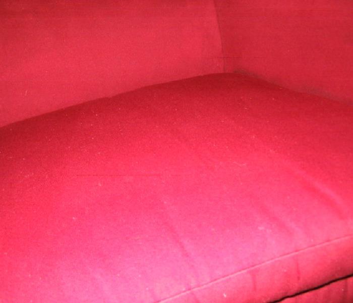 Sofa Cushion after SERVPRO cleaned