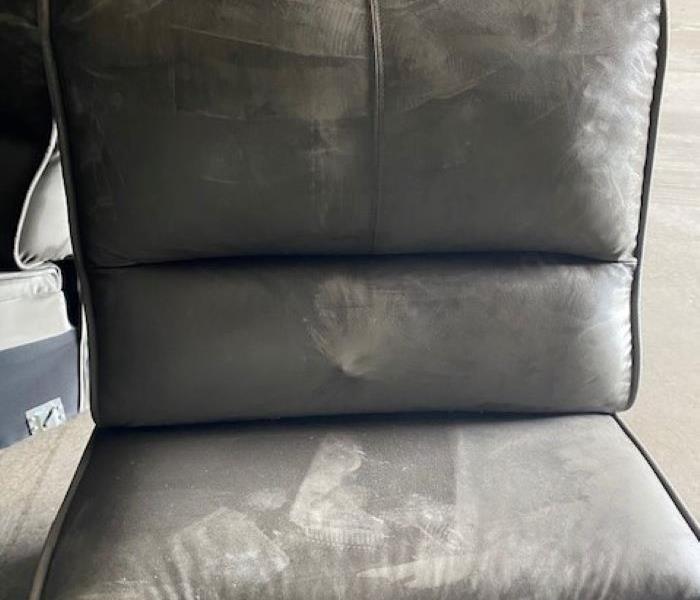 Leather Seat with Soot